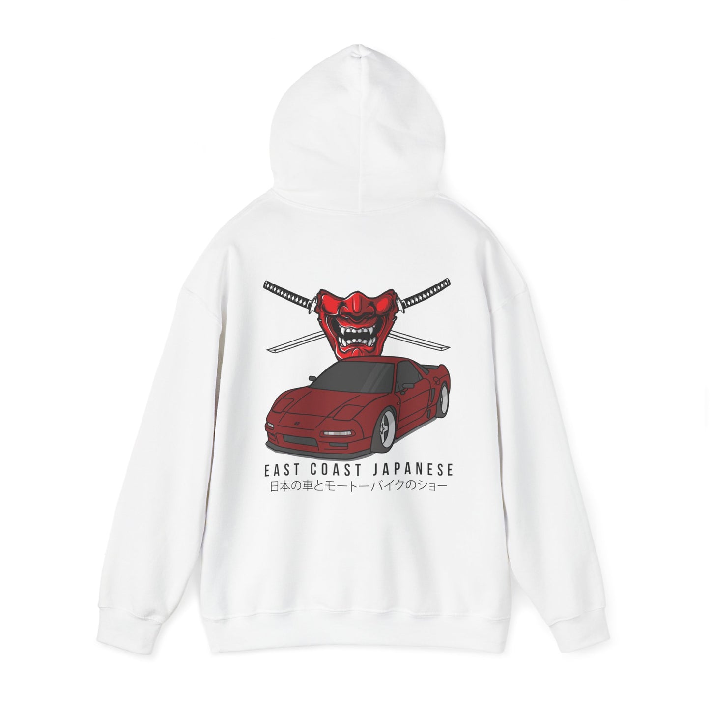 East Coast Japanese - Red NSX Design - Hoody