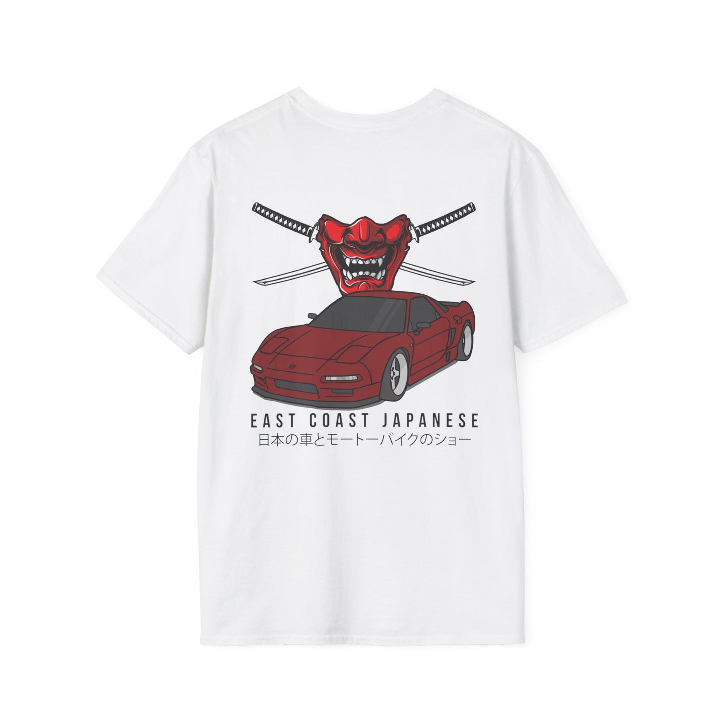 East Coast Japanese - Red NSX Design - T-Shirt