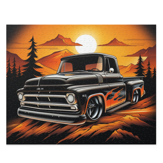 Vintage American Truck Puzzle (120, 252, 500-Piece)