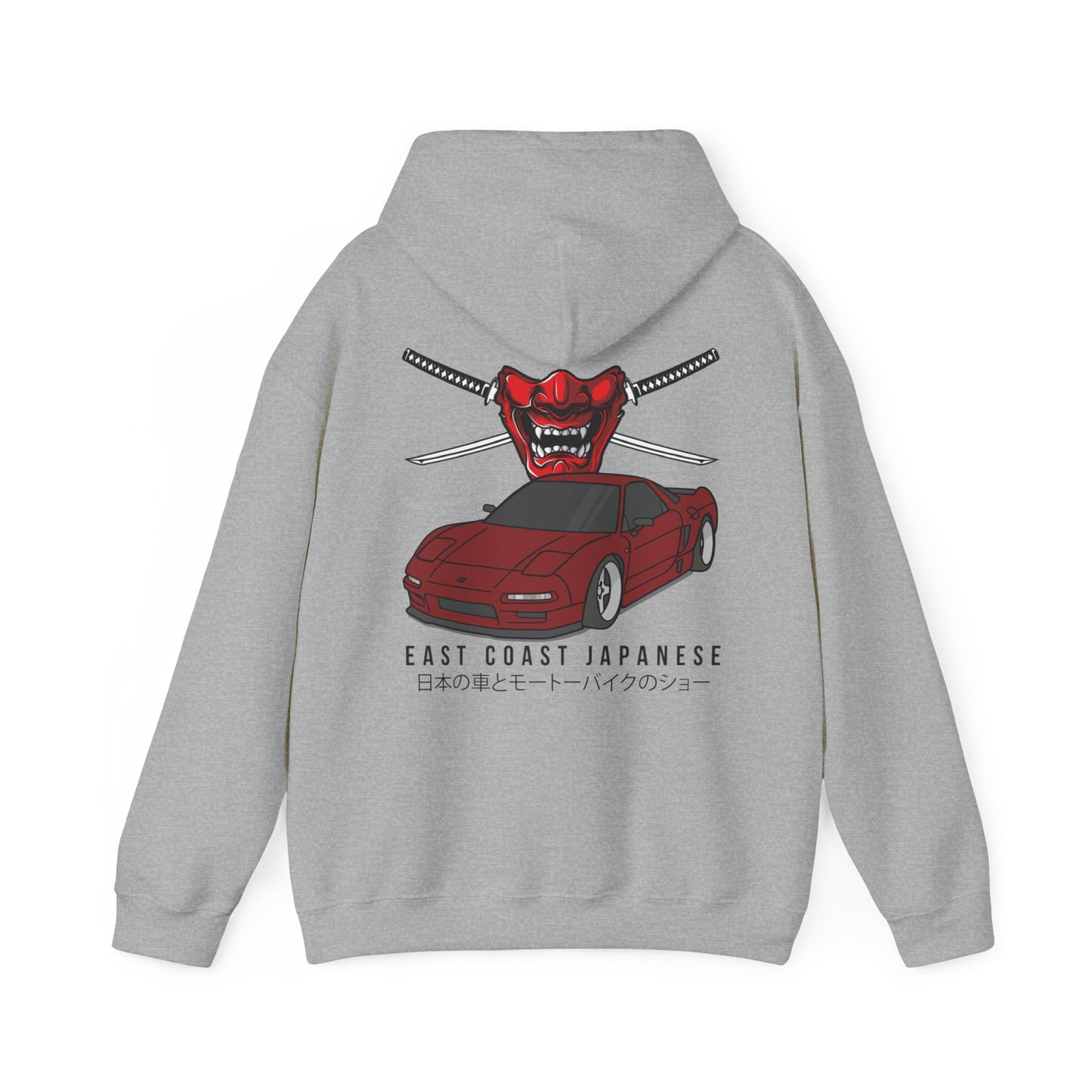 East Coast Japanese - Red NSX Design - Hoody