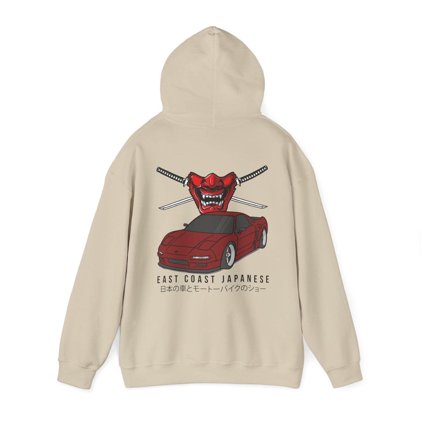 East Coast Japanese - Red NSX Design - Hoody