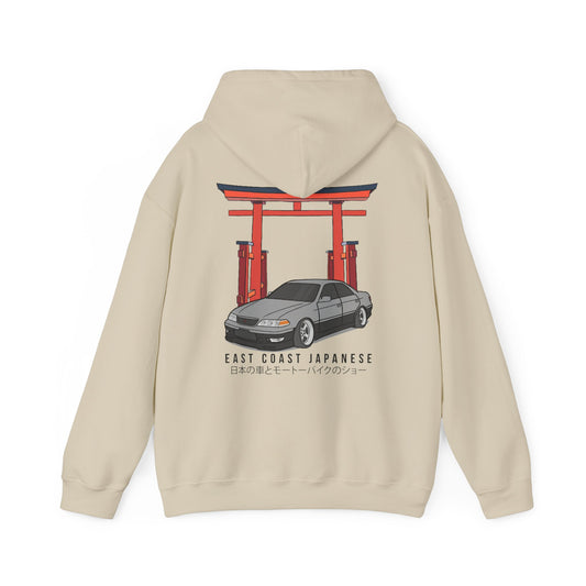 East Coast Japanese - Grey Saloon Design - Hoody