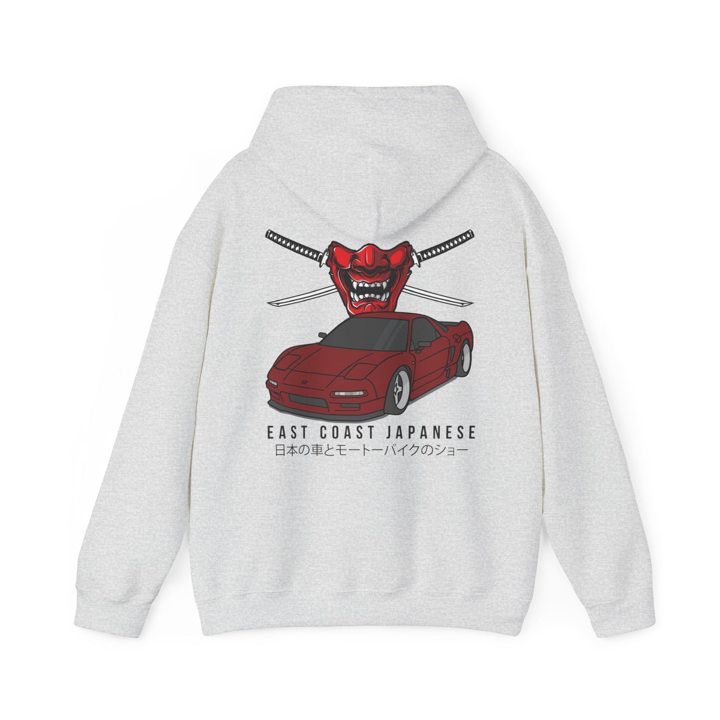 East Coast Japanese - Red NSX Design - Hoody