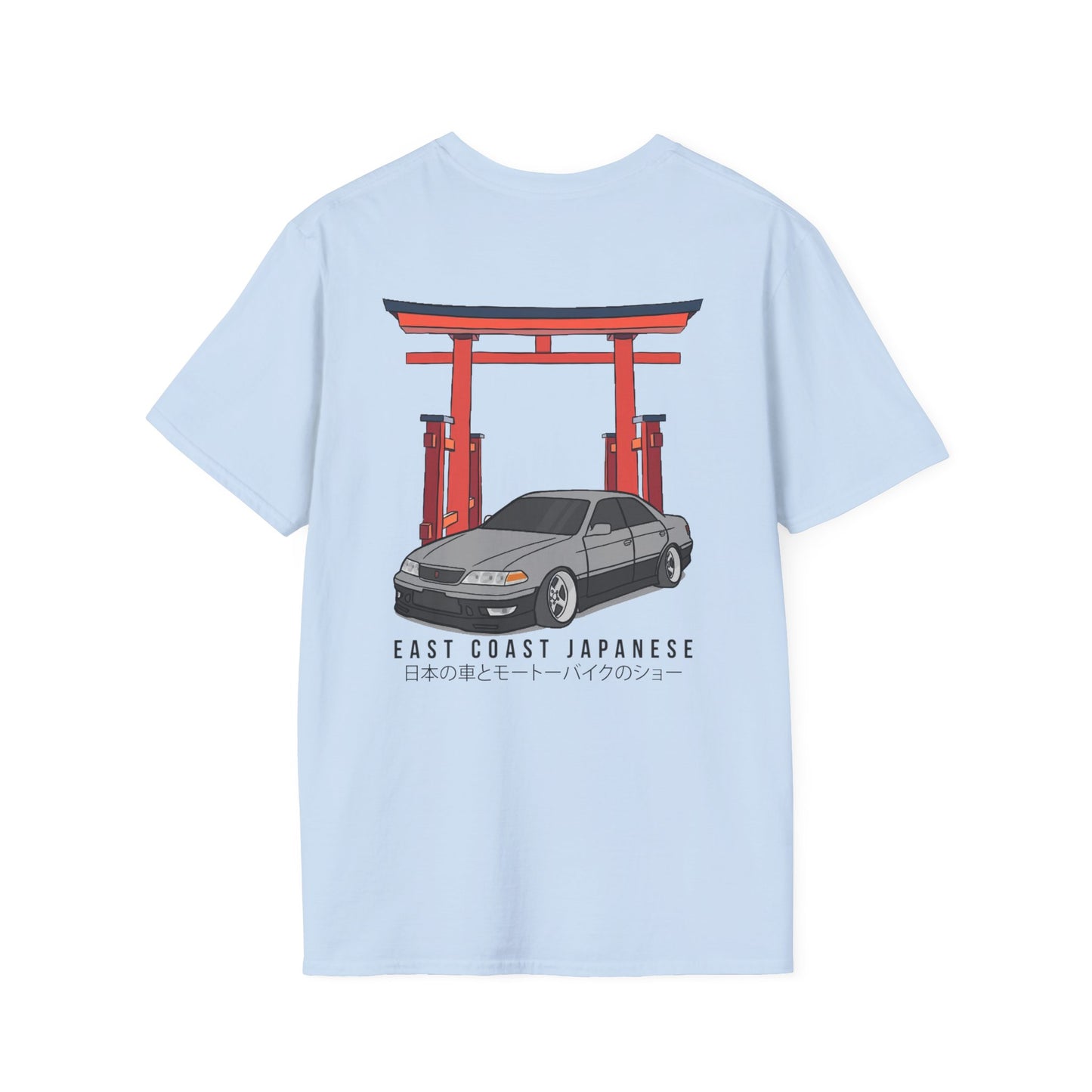 East Coast Japanese - Grey Saloon Design - T-Shirt