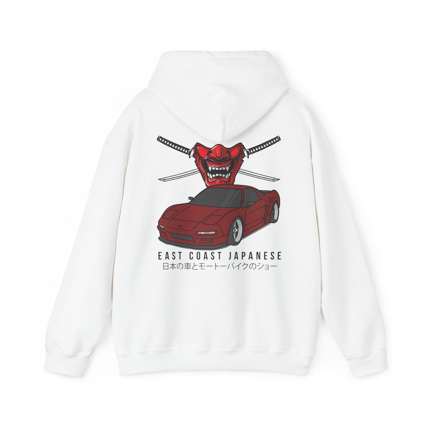 East Coast Japanese - Red NSX Design - Hoody