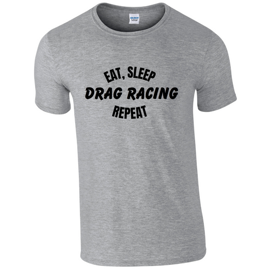 Eat, Sleep Repeat Hot-Rod T-Shirt