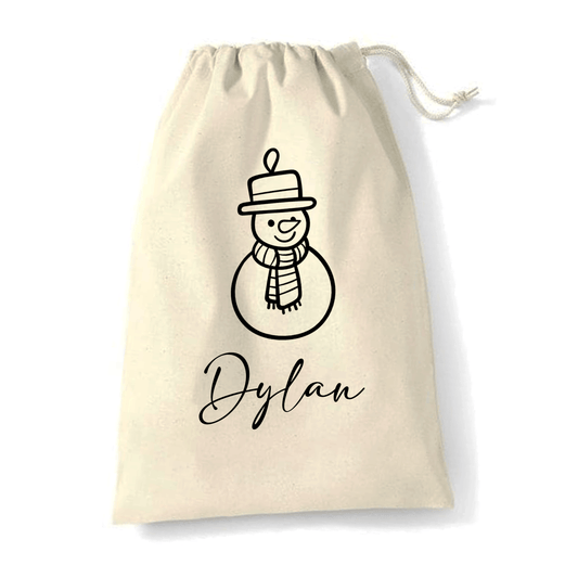 Christmas Sack - Snowman