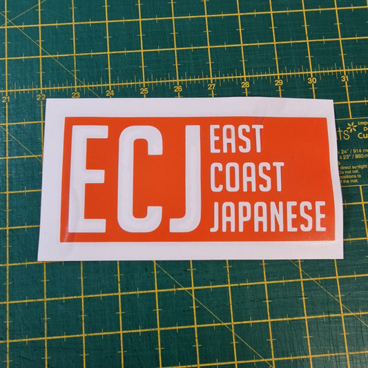 ECJ - Bold Decal - 190mm x 90mm